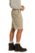 Red Kap PT66 Industrial Stain Resistant Cargo Shorts w/ Pockets Khaki Side