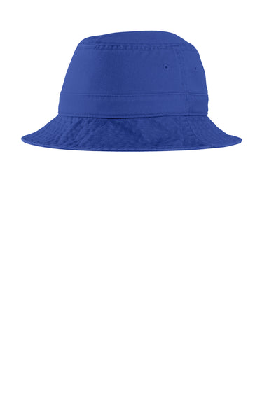 Port Authority PWSH2 Mens Bucket Hat Royal Blue Front