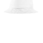 Port Authority Mens Bucket Hat - White