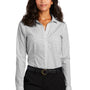 Red House Womens Check Wrinkle Resistant Long Sleeve Button Down Shirt - Black/White - Closeout