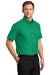 Port Authority S508/TLS508 Mens Easy Care Wrinkle Resistant Short Sleeve Button Down Shirt w/ Pocket Court Green 3Q