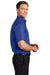 Port Authority S508/TLS508 Mens Easy Care Wrinkle Resistant Short Sleeve Button Down Shirt w/ Pocket Royal Blue Side