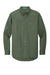 Port Authority S608/TLS608/S608ES Mens Easy Care Wrinkle Resistant Long Sleeve Button Down Shirt w/ Pocket Clover Green Flat Front