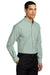 Port Authority S658/TS658 SuperPro Oxford Wrinkle Resistant Long Sleeve Button Down Shirt w/ Pocket Green 3Q