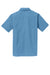 Port Authority S662 Mens Wrinkle Resistant Short Sleeve Button Down Camp Shirt w/ Pocket Celadon Blue Flat Back