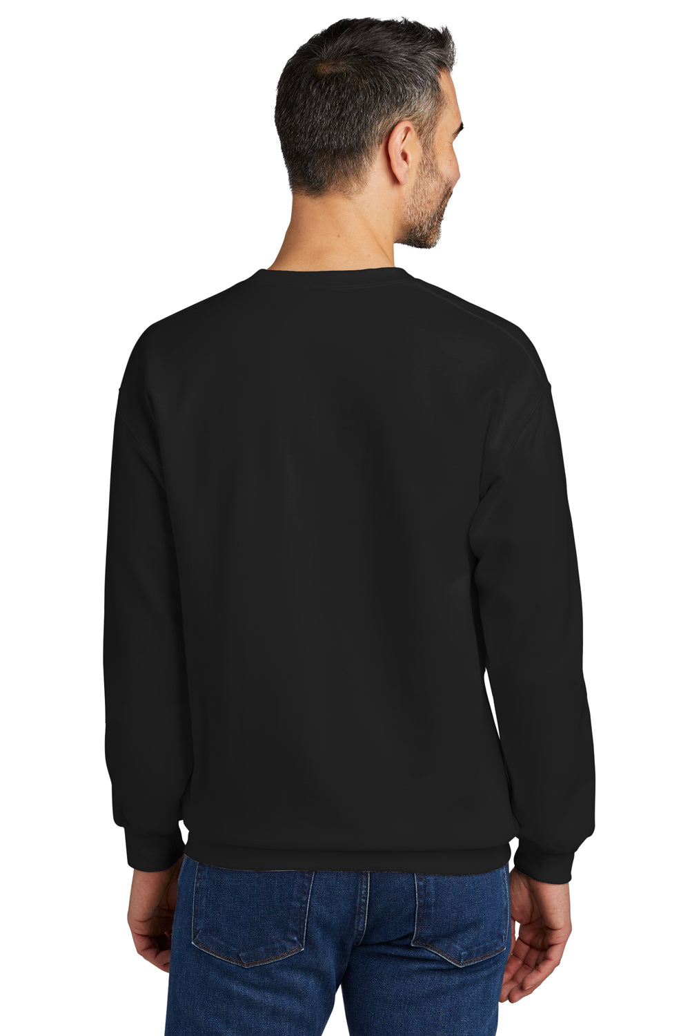 Gildan SF000 Softstyle Crewneck Sweatshirt Black Back