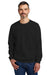 Gildan SF000 Softstyle Crewneck Sweatshirt Black Front