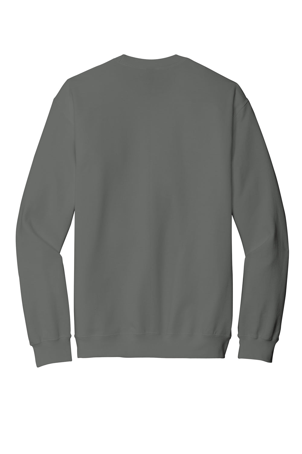 Gildan SF000 Softstyle Crewneck Sweatshirt Charcoal Grey Flat Back