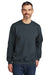 Gildan SF000 Softstyle Crewneck Sweatshirt Heather Dark Grey Front