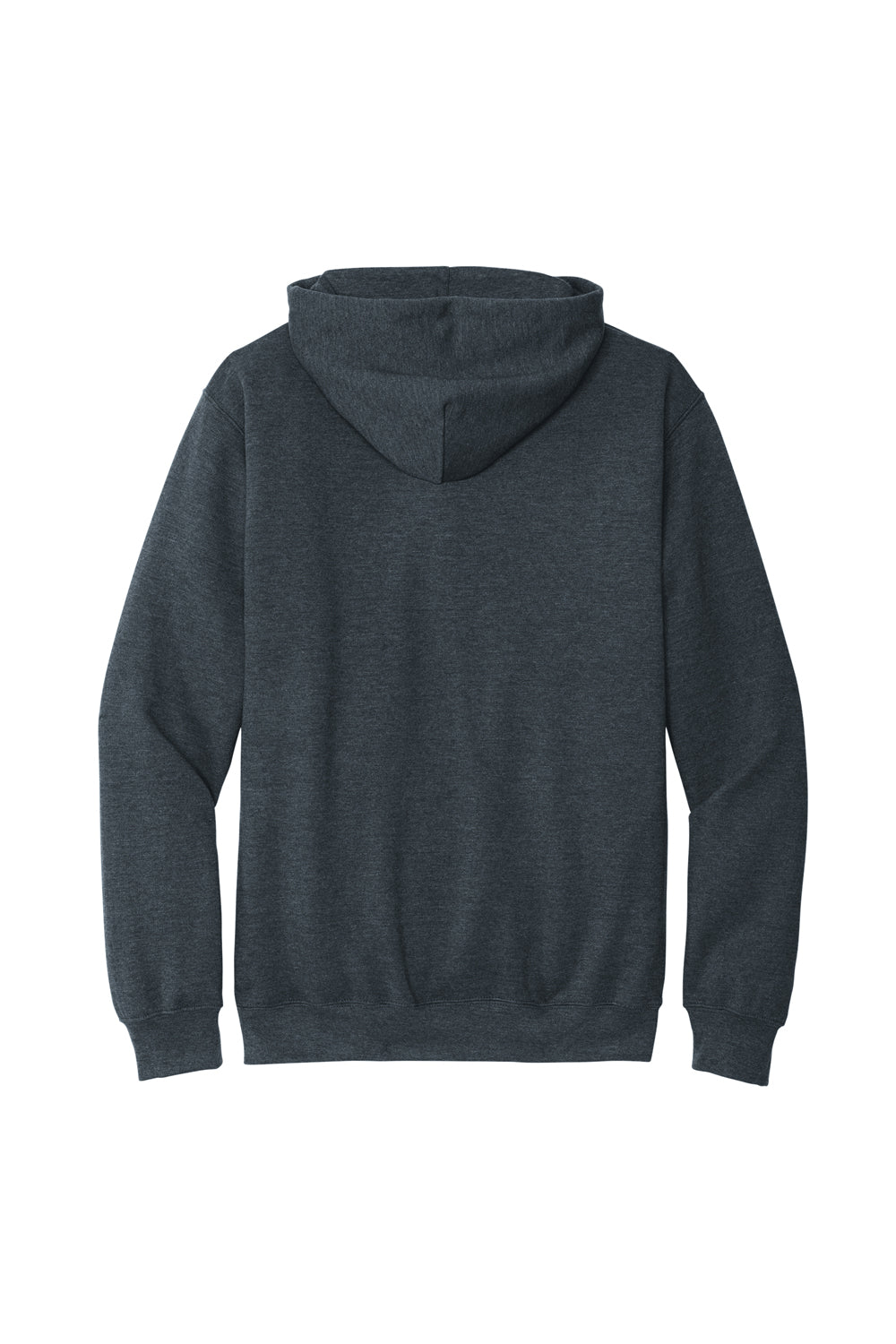 Gildan SF500 Softstyle Hooded Sweatshirt Hoodie Heather Dark Grey Flat Back
