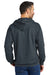 Gildan SF500 Softstyle Hooded Sweatshirt Hoodie Heather Dark Grey Back
