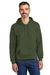 Gildan SF500 Softstyle Hooded Sweatshirt Hoodie Military Green Front