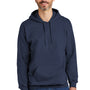 Gildan Mens Softstyle Hooded Sweatshirt Hoodie - Navy Blue