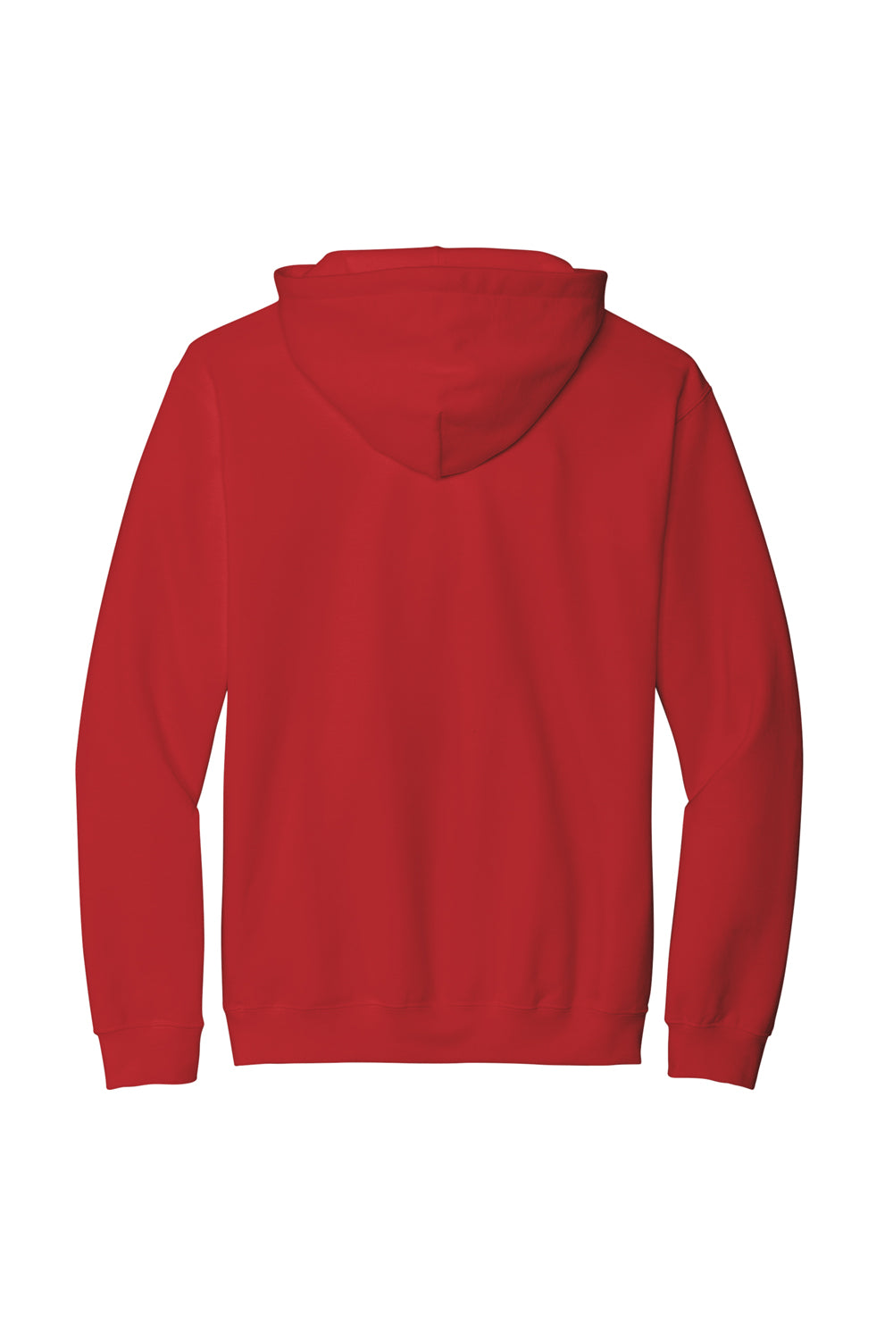 Gildan SF500 Softstyle Hooded Sweatshirt Hoodie Red Flat Back
