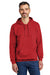 Gildan SF500 Softstyle Hooded Sweatshirt Hoodie Red Front