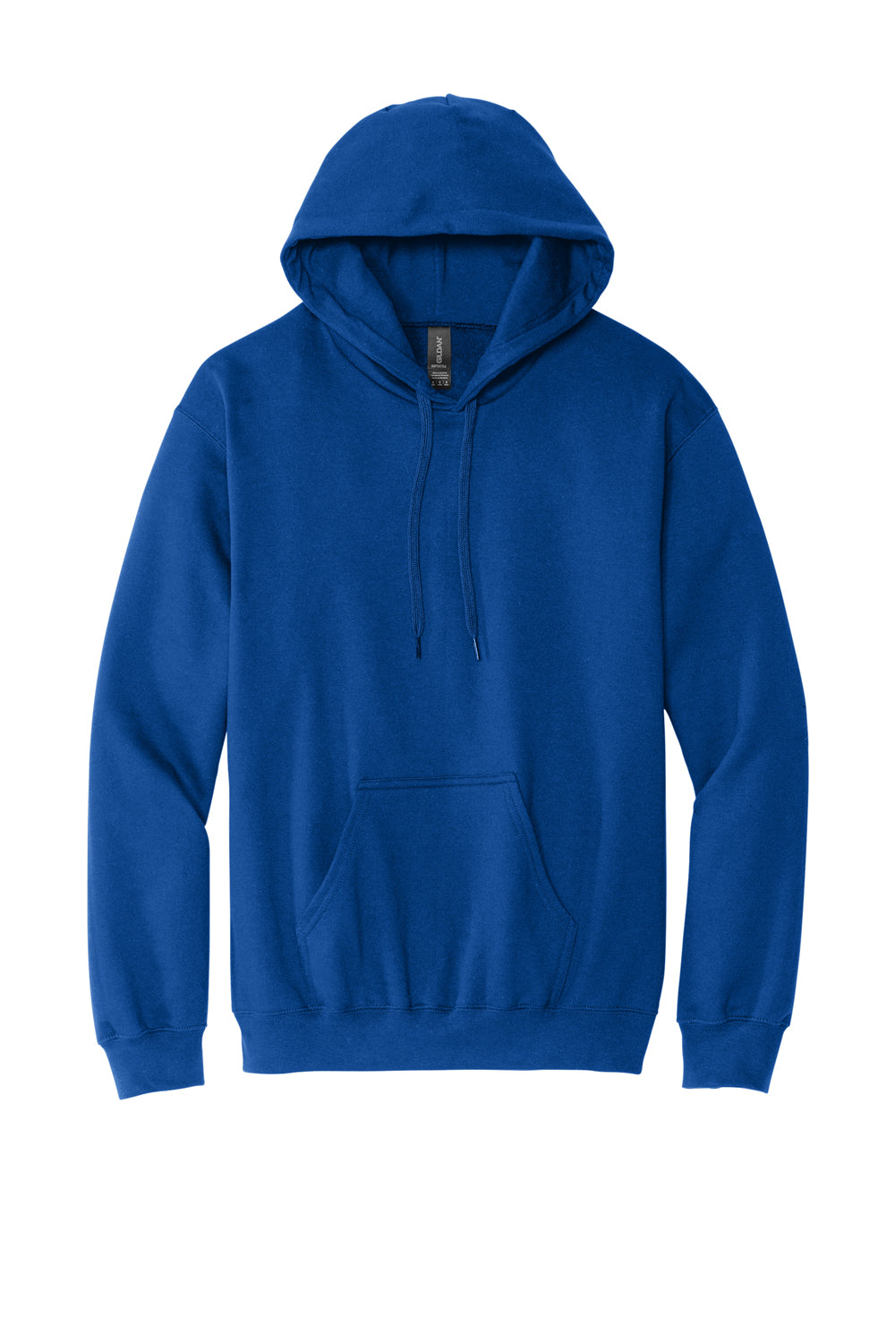 Gildan SF500 Softstyle Hooded Sweatshirt Hoodie Royal Blue Flat Front