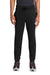 Sport-Tek ST233 Sport Wick Fleece Jogger Sweatpants w/ Pockets Black Front