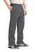 Sport-Tek ST237 Sport Wick Fleece Sweatpants w/ Pockets Dark Smoke Grey 3Q
