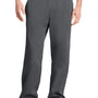 Sport-Tek Mens Sport Wick Moisture Wicking Fleece Sweatpants w/ Pockets - Dark Smoke Grey - Closeout