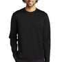 Sport-Tek Mens Moisture Wicking Fleece Crewneck Sweatshirt - Black