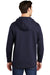 Sport-Tek Mens Triumph Hooded Sweatshirt Hoodie Navy Blue Side