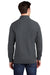 Sport-Tek Mens Full Zip Sweatshirt Heather Graphite Grey Side