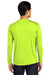 Sport-Tek ST350LS/TST350LS Mens Competitor Moisture Wicking Long Sleeve Crewneck T-Shirt Neon Yellow Back
