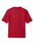 Sport-Tek ST350/TST350 Mens Competitor Moisture Wicking Short Sleeve Crewneck T-Shirt Deep Red Flat Back