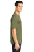 Sport-Tek ST350/TST350 Mens Competitor Moisture Wicking Short Sleeve Crewneck T-Shirt Olive Drab Green Side