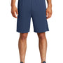 Sport-Tek Mens Competitor Moisture Wicking Shorts w/ Pockets - True Navy Blue