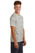 Sport-Tek Mens Drift Camo Short Sleeve Crewneck T-Shirt White Side