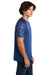 Sport-Tek Mens Drift Camo Colorblock Short Sleeve Crewneck T-Shirt True Royal Blue Side