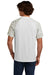 Sport-Tek Mens Drift Camo Colorblock Short Sleeve Crewneck T-Shirt White Back