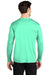 Sport-Tek Mens Long Sleeve Crewneck T-Shirt Bright Seafoam Green Side