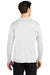 Sport-Tek Mens Long Sleeve Crewneck T-Shirt White Side