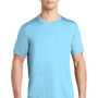 Sport-Tek Mens Moisture Wicking Short Sleeve Crewneck T-Shirt - Light Blue