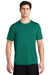 Sport-Tek Mens Short Sleeve Crewneck T-Shirt Marine Green Front