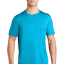 Sport-Tek Mens Moisture Wicking Short Sleeve Crewneck T-Shirt - Sapphire Blue
