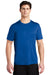 Sport-Tek Mens Short Sleeve Crewneck T-Shirt True Royal Blue Front