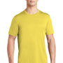 Sport-Tek Mens Moisture Wicking Short Sleeve Crewneck T-Shirt - Yellow