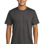 Sport-Tek Mens Strive Moisture Wicking Short Sleeve Crewneck T-Shirt - Graphite Grey