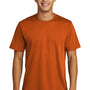 Sport-Tek Mens Strive Moisture Wicking Short Sleeve Crewneck T-Shirt - Texas Orange