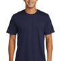 Sport-Tek Mens Strive Moisture Wicking Short Sleeve Crewneck T-Shirt - True Navy Blue