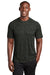 Sport-Tek Mens Digi Camo Short Sleeve Crewneck T-Shirt Black Front