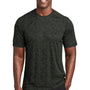 Sport-Tek Mens Digi Camo Moisture Wicking Short Sleeve Crewneck T-Shirt - Black