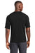 Sport-Tek Mens Rashguard Short Sleeve Crewneck T-Shirt Black Side