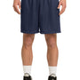 Sport-Tek Mens Moisture Wicking Classic Mesh Shorts - True Navy Blue