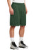 Sport-Tek ST515 PosiCharge Classic Mesh Long Shorts Forest Green 3Q