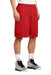 Sport-Tek ST515 PosiCharge Classic Mesh Long Shorts True Red 3Q