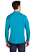 Sport-Tek Mens Long Sleeve Polo Shirt Sapphire Blue Side
